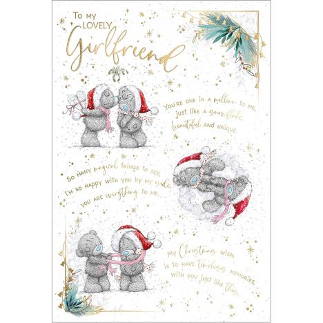 Lovely Girlfriend Verse Me to You Bear Christmas Card £3.59
